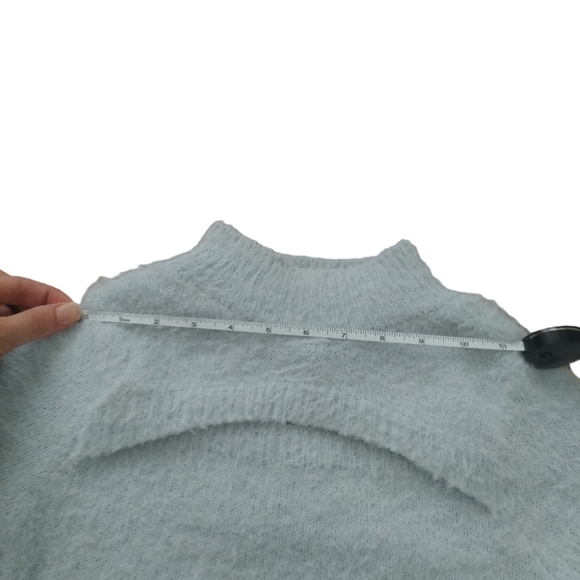 Sweet and Sinful Baby Blue Sweater Size XS - Picture 6 of 9